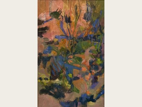 Urban Garden — Acrylic on Yupo paper