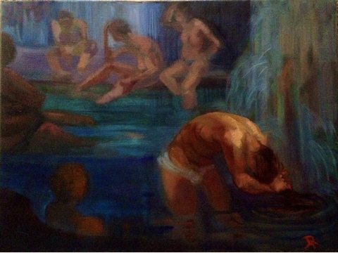 Figurative Study (IMG_0419 (1).JPG) — Oil on canvas