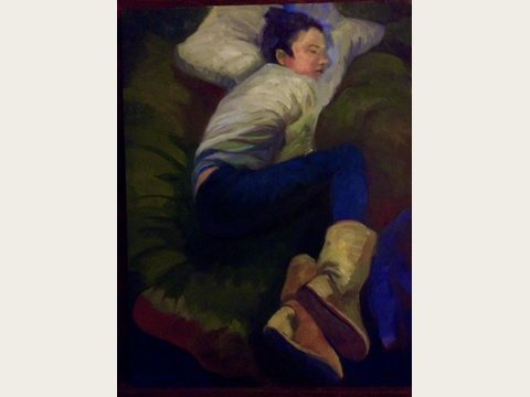 Figurative Study (photo-6.JPG) — Oil on canvas